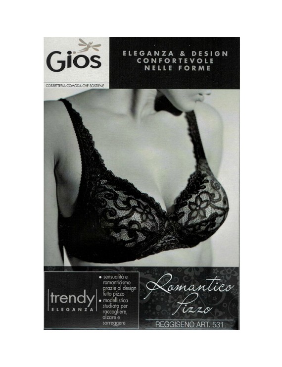 Gios reggiseno in pizzo art 531