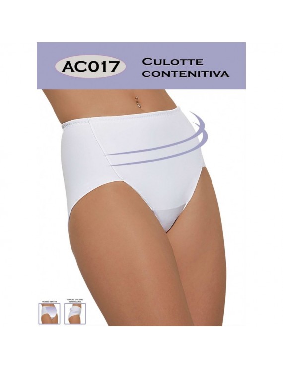 CUORE DI DONNA Slip fianco alto contenitivo art AC017