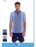 MYPI Pigiama uomo cotone corto art 2288