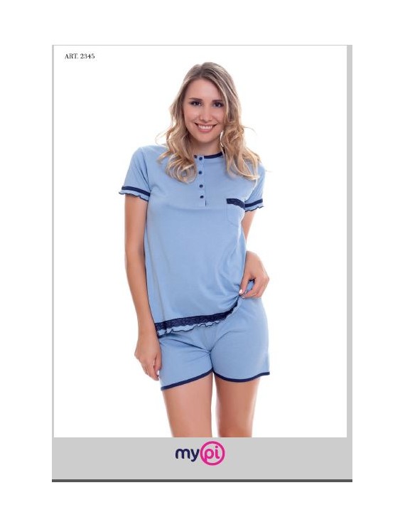 MYPI Pigiama donna cotone corto art 2345