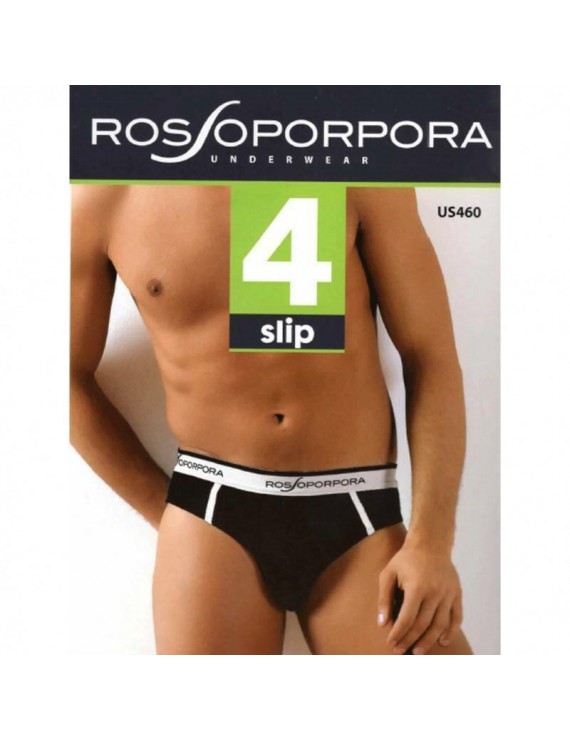 ROSSOPORPORA Slip Uomo confezione 4Pz  art US460