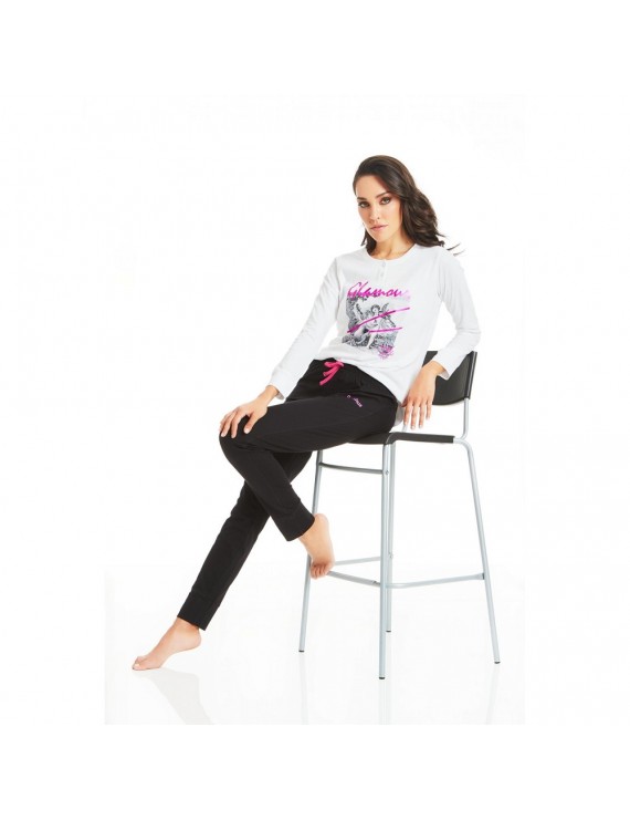 NACSHUA PHILOSOPHY Pigiama donna cotone lungo art MUT 58817