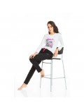 NACSHUA PHILOSOPHY Pigiama donna cotone lungo art MUT 58817