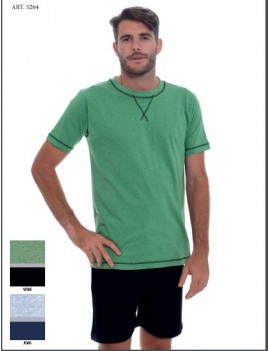 MYPI Pigiama Uomo Cotone Corto art 3264
