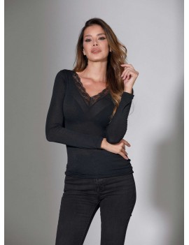 JADEA Maglia manica lunga con cashmere art 4529