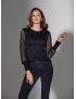 JADEA Maglia manica lunga in viscosa art 4528
