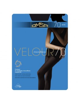 OMSA Collant coprente 70 den in microfibra VELOUR 70 OFFERTA VARI COLORI MODA art 248