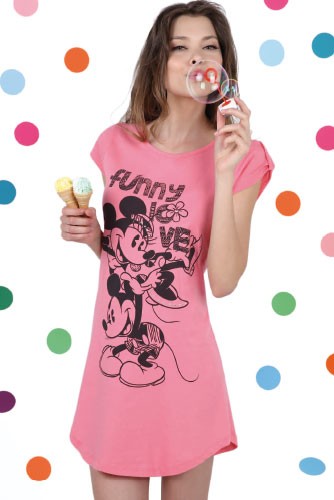 Camicia notte donna Walt Disney WD20431 - Intimo Claudia