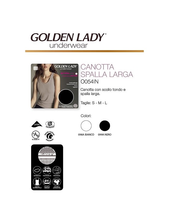 Golden Lady Canotta 054